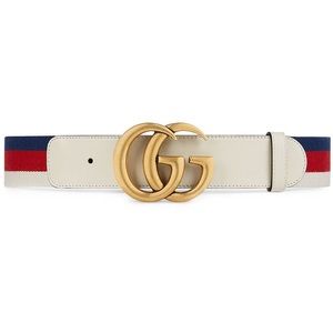 Gucci Sylvie Web belt with Double G